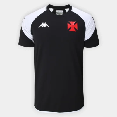 Camisa Vasco 24/25 Comissão Treino Kappa Masculina Camisa Vasco 24/25